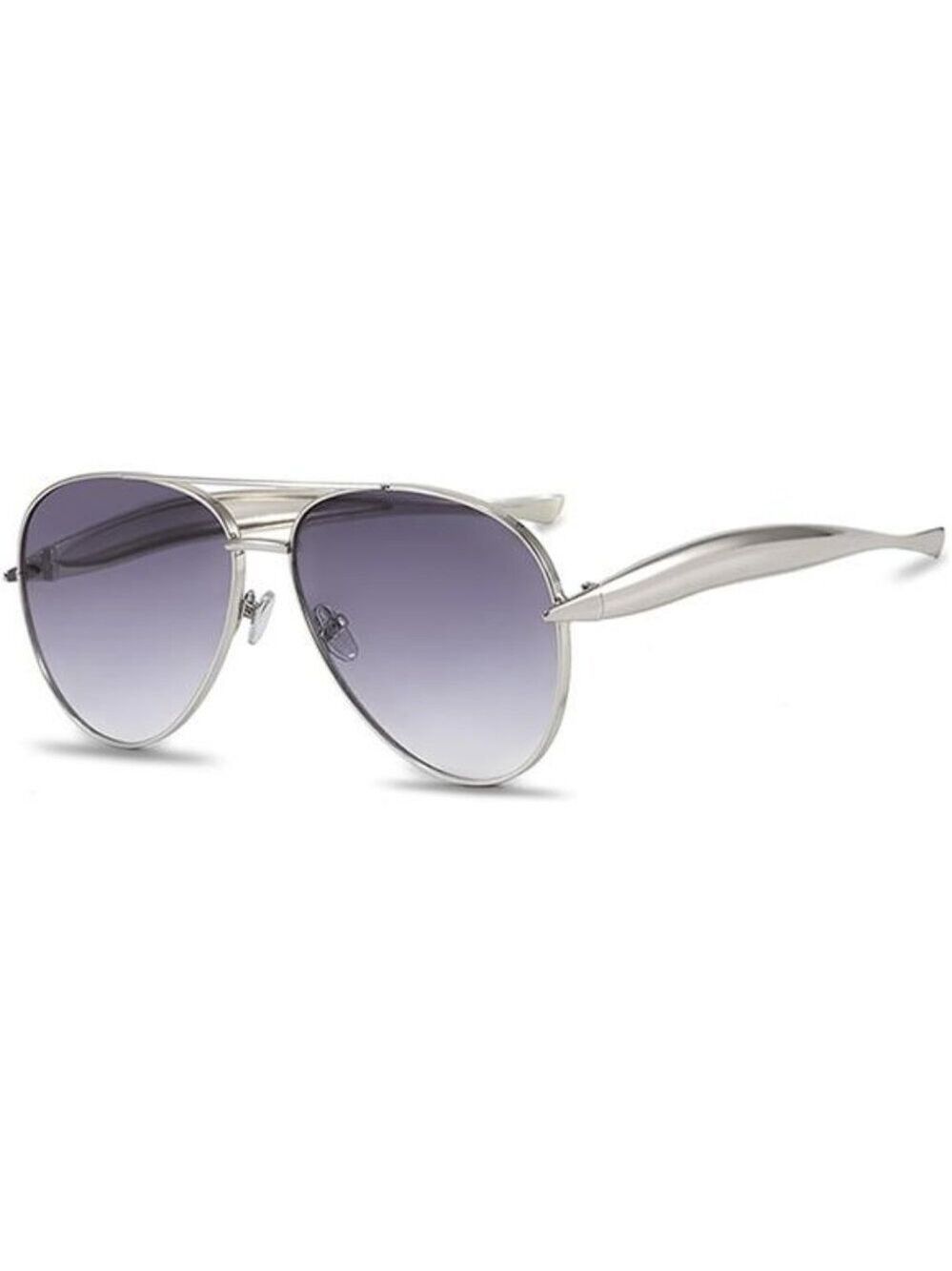 Oversized Gold Aviator Sunglasses Retro 70s UV400 Shades for Women and Men